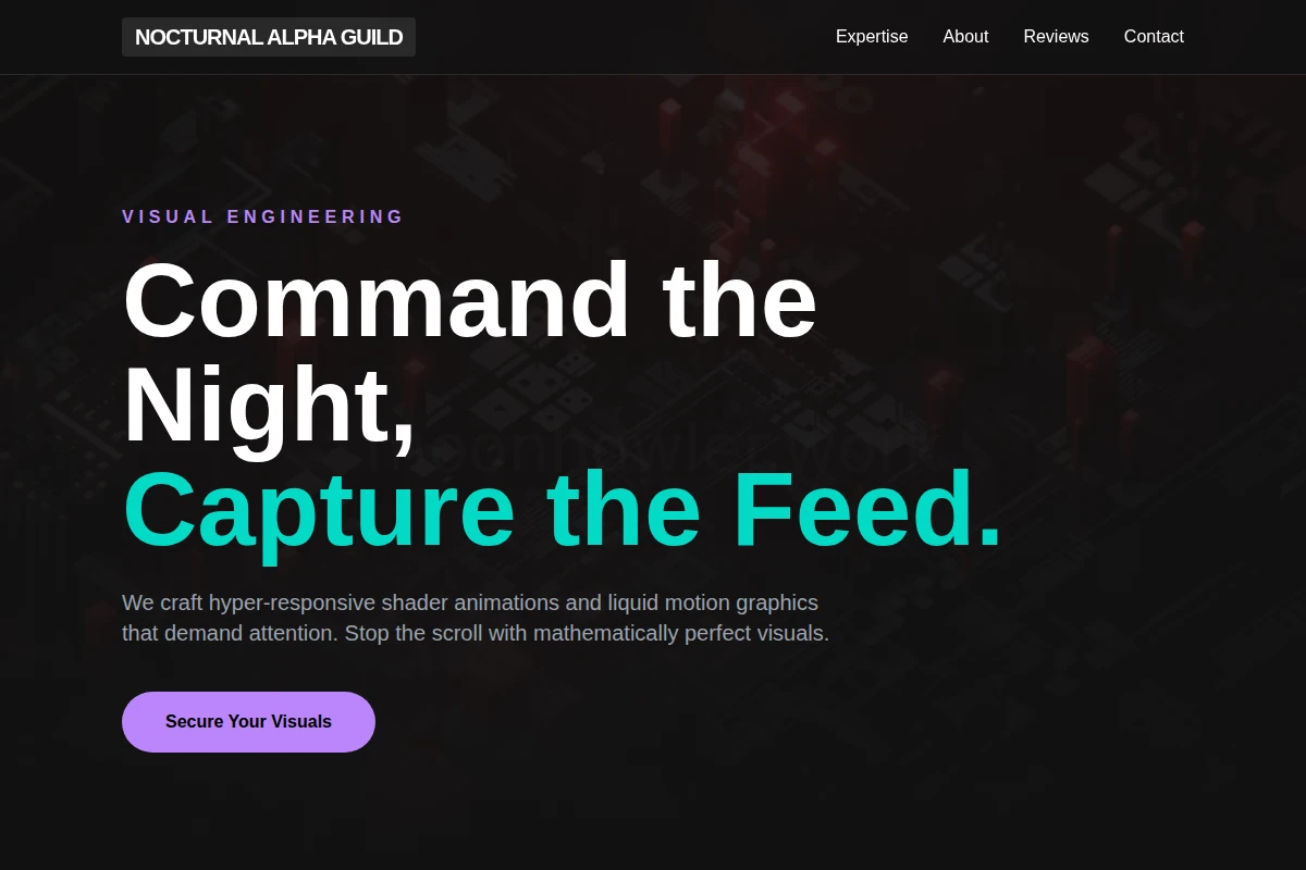 Shader Motion Graphics